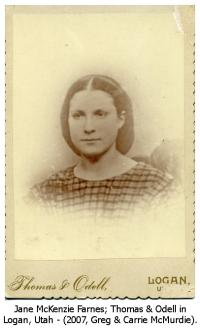 Jane Mckenzie Farnes (1849 - 1892) Profile
